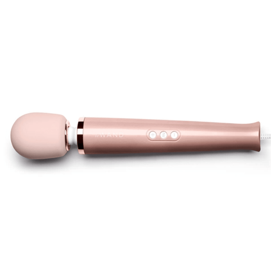 LE Wand Vibrators Plug-In Vibrating Massager - Rose Gold