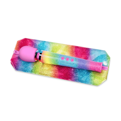 LE Wand Vibrators Rainbow Ombre Petite Massager