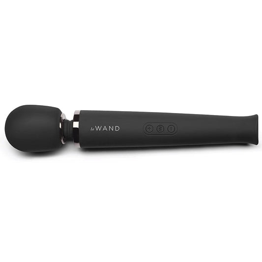 LE Wand Vibrators Rechargeable Vibrating Massager - Black