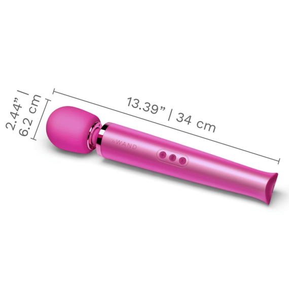 LE Wand Vibrators Rechargeable Vibrating Massager - Magenta
