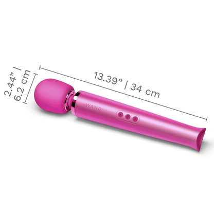 LE Wand Vibrators Rechargeable Vibrating Massager - Magenta