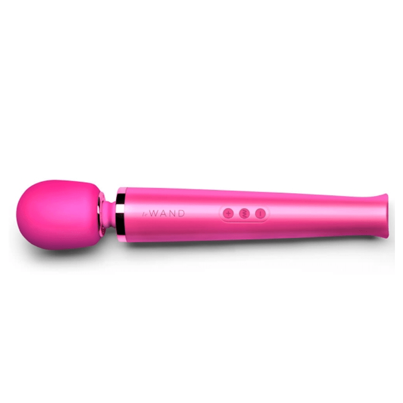 LE Wand Vibrators Rechargeable Vibrating Massager - Magenta