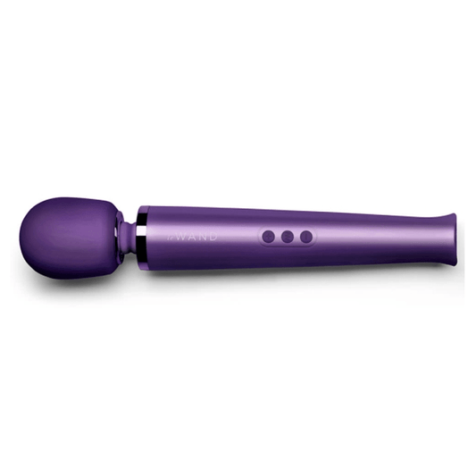 LE Wand Vibrators Rechargeable Vibrating Massager - Purple