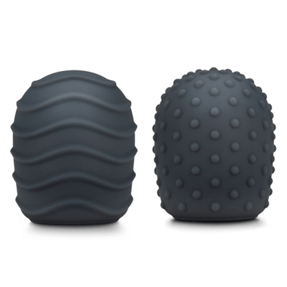 LE Wand Vibrators Silicone Texture Covers (2-Pack)