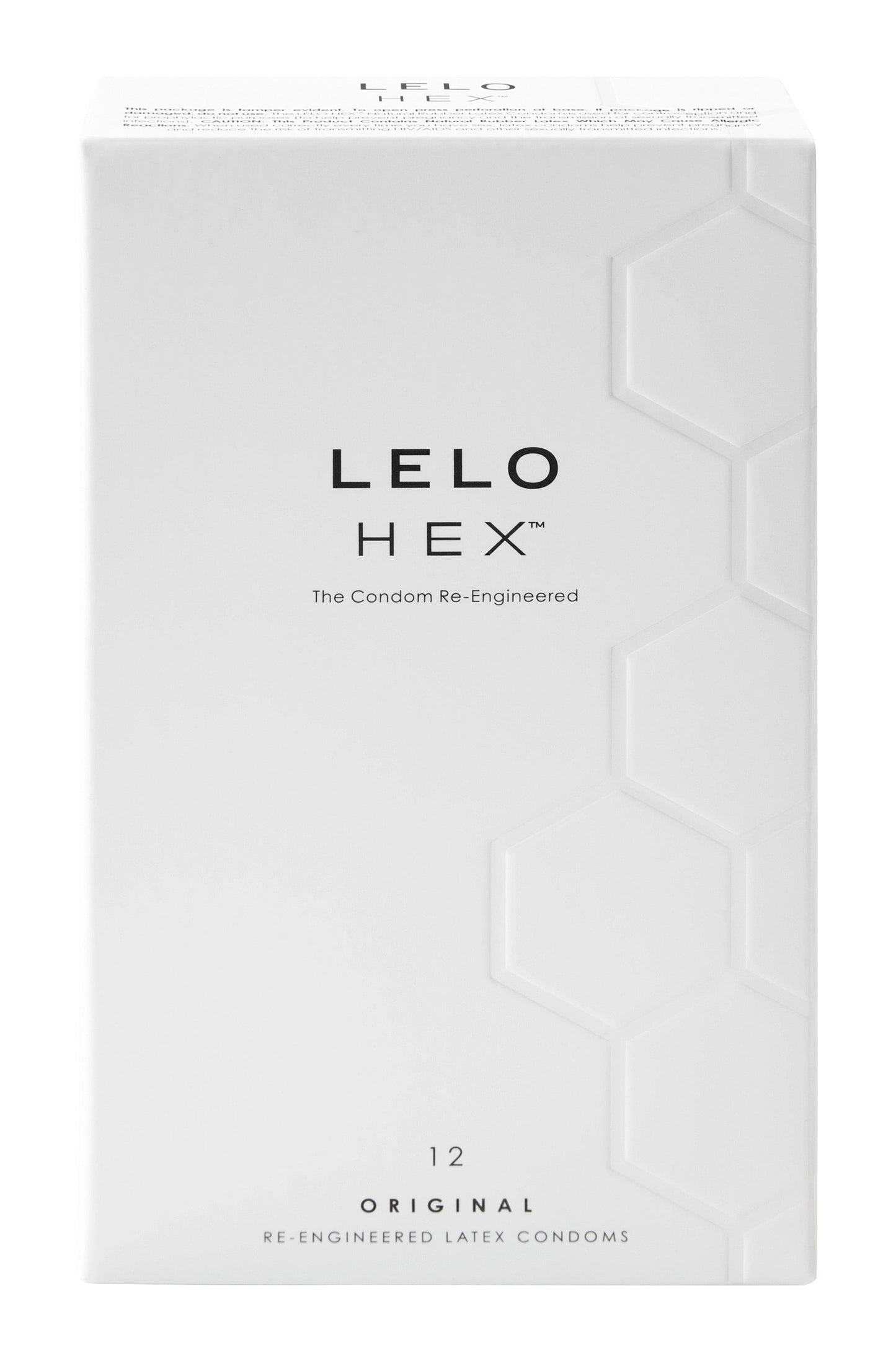 Lelo Accessories / Miscellaneous HEX Original Condoms, 12 Pack