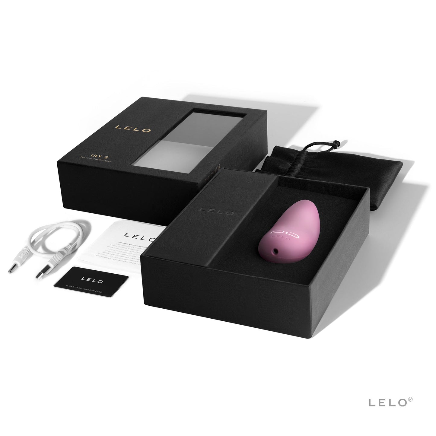Lelo Vibrators Lily 2 Pink (Rose & Wisteria)