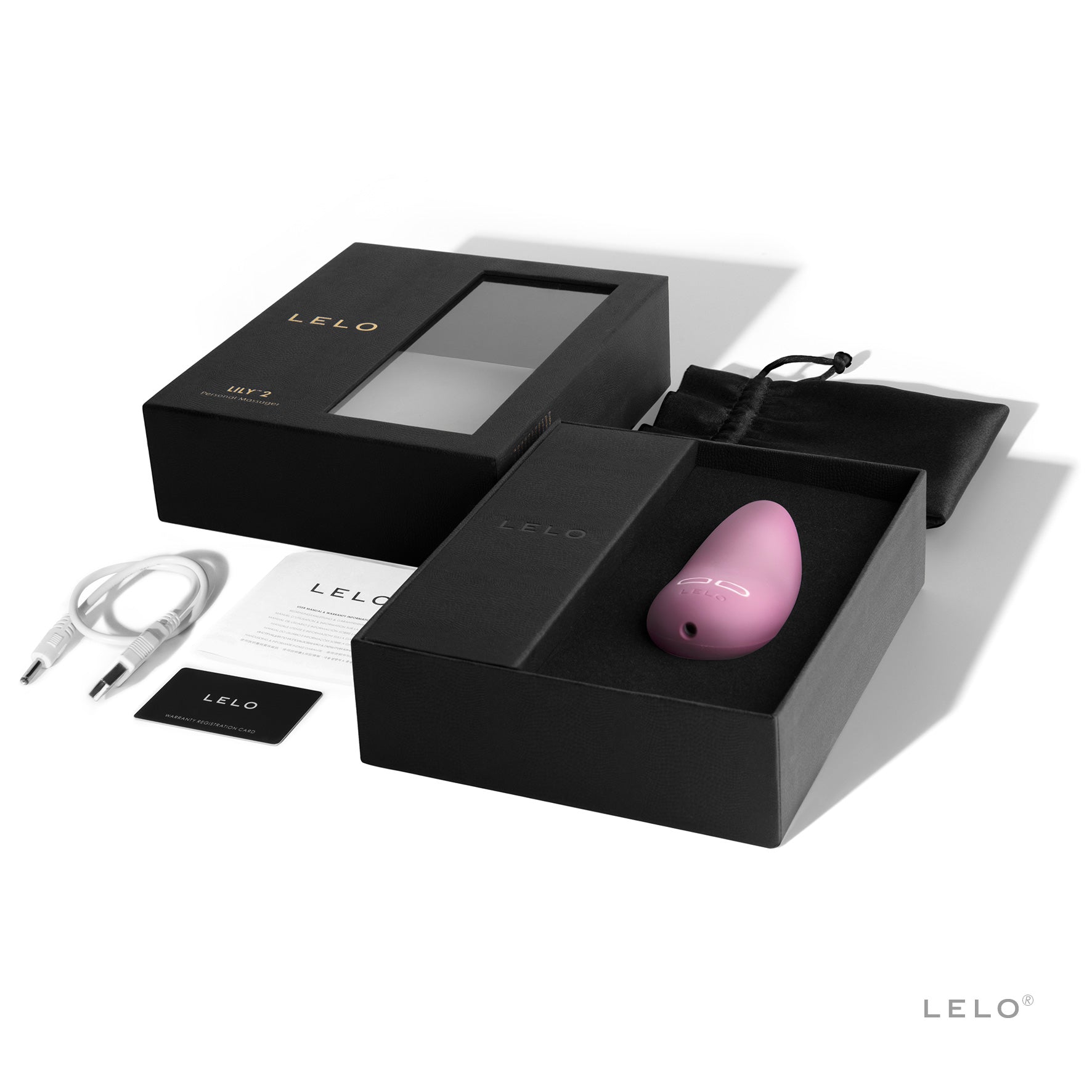 Lelo Vibrators Lily 2 Pink (Rose & Wisteria)