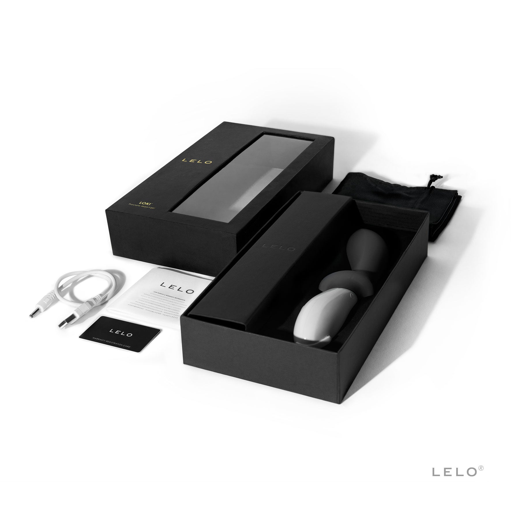 Lelo Vibrators Loki Obsidian Black