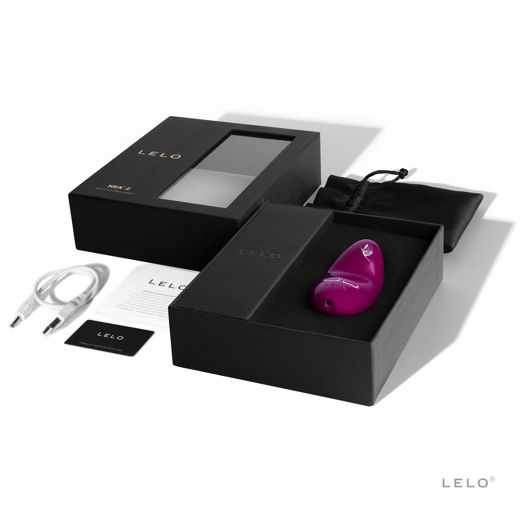 Lelo Vibrators Nea 2 Deep Rose