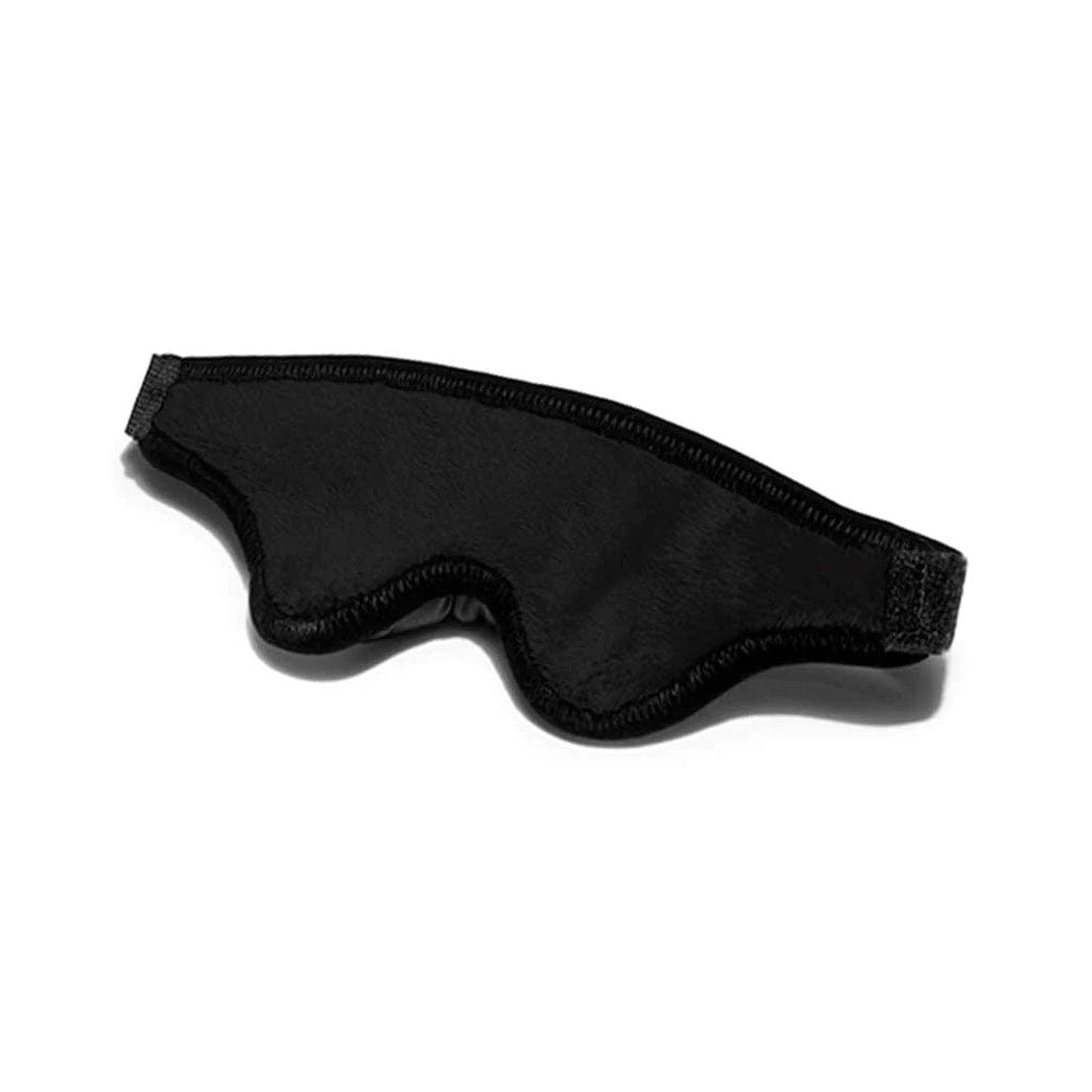 Liberator BDSM Black Label Loveblind Plush Blindfold Black Microfiber