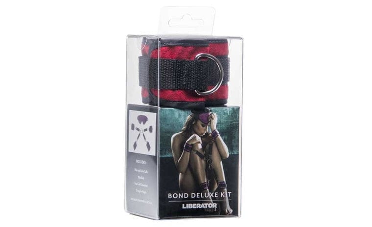 Liberator BDSM Bond Deluxe Kit Black Microvelvet