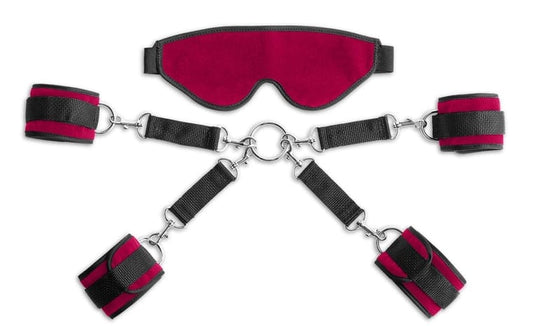 Liberator BDSM Bond Deluxe Kit Merlot Microvelvet