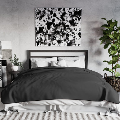 Liberator BDSM Fascinator Lush Throw  Black Microvelvet - King Size