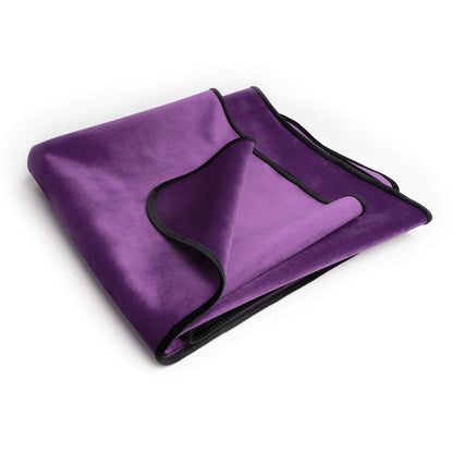 Liberator BDSM Fascinator Lush Throw  Purple Microvelvet - King Size