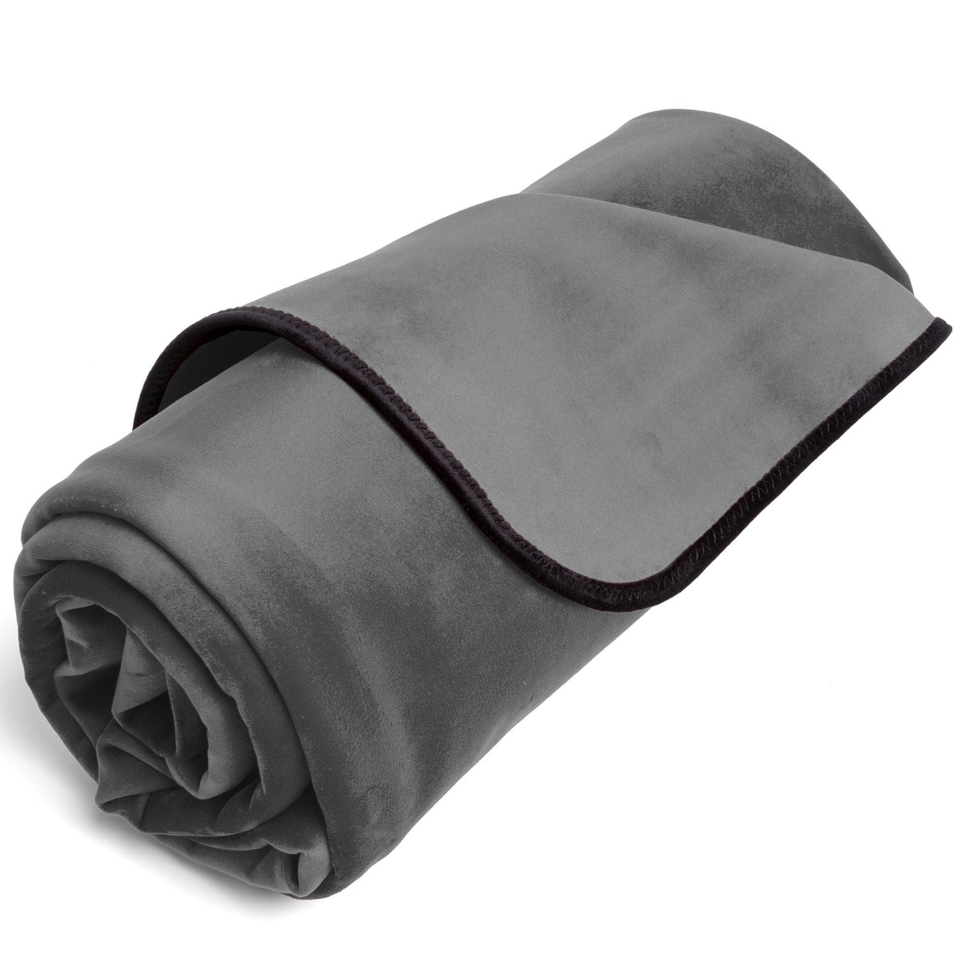 Liberator BDSM Fascinator Throw Grey Microvelvet - Regular Size