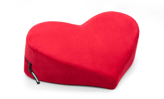 Liberator BDSM Heart Wedge Red Microvelvet