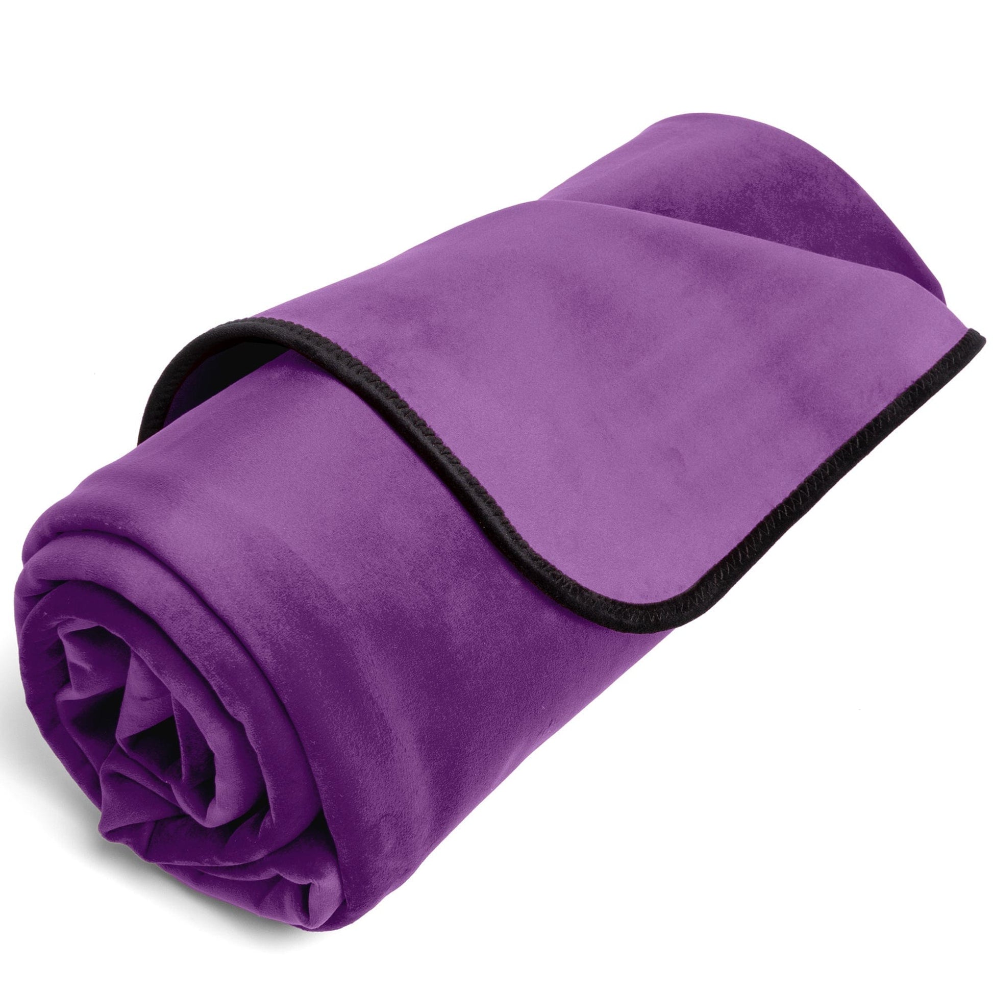 Liberator Vibrators Fascinator Throw Aubergine  Microvelvet - Mini