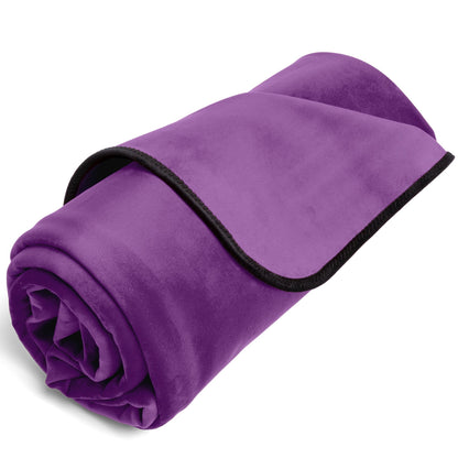 Liberator Vibrators Fascinator Throw Aubergine  Microvelvet - Mini