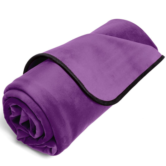 Liberator Vibrators Fascinator Throw Aubergine  Microvelvet - Mini