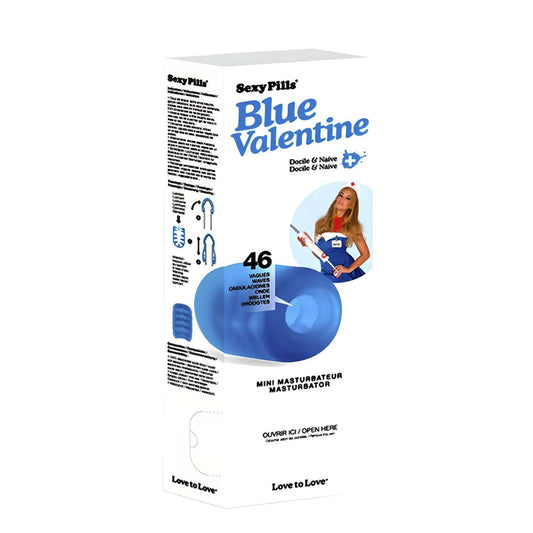 LOVE TO LOVE For Him SEXY PILLS BLUE VALENTINE - 6PK