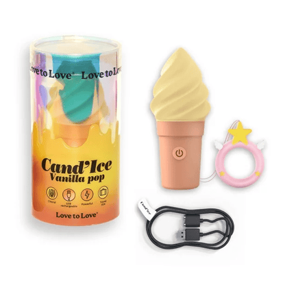 LOVE TO LOVE Vibrators CAND'ICE - VANILLA POP