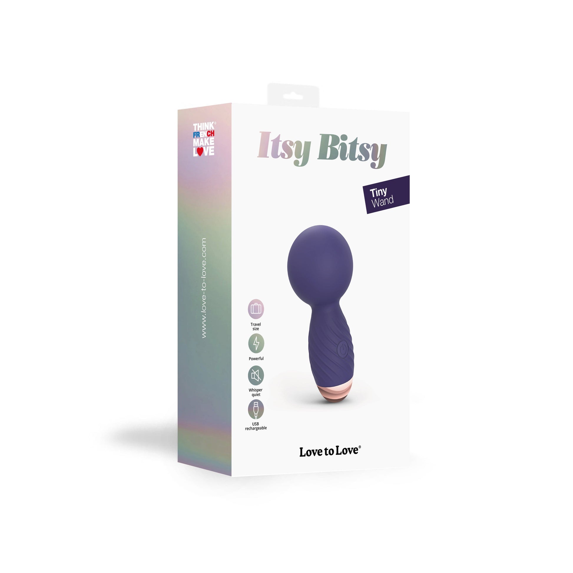 LOVE TO LOVE Vibrators ITSY BITSY - MIDNIGHT INDIGO