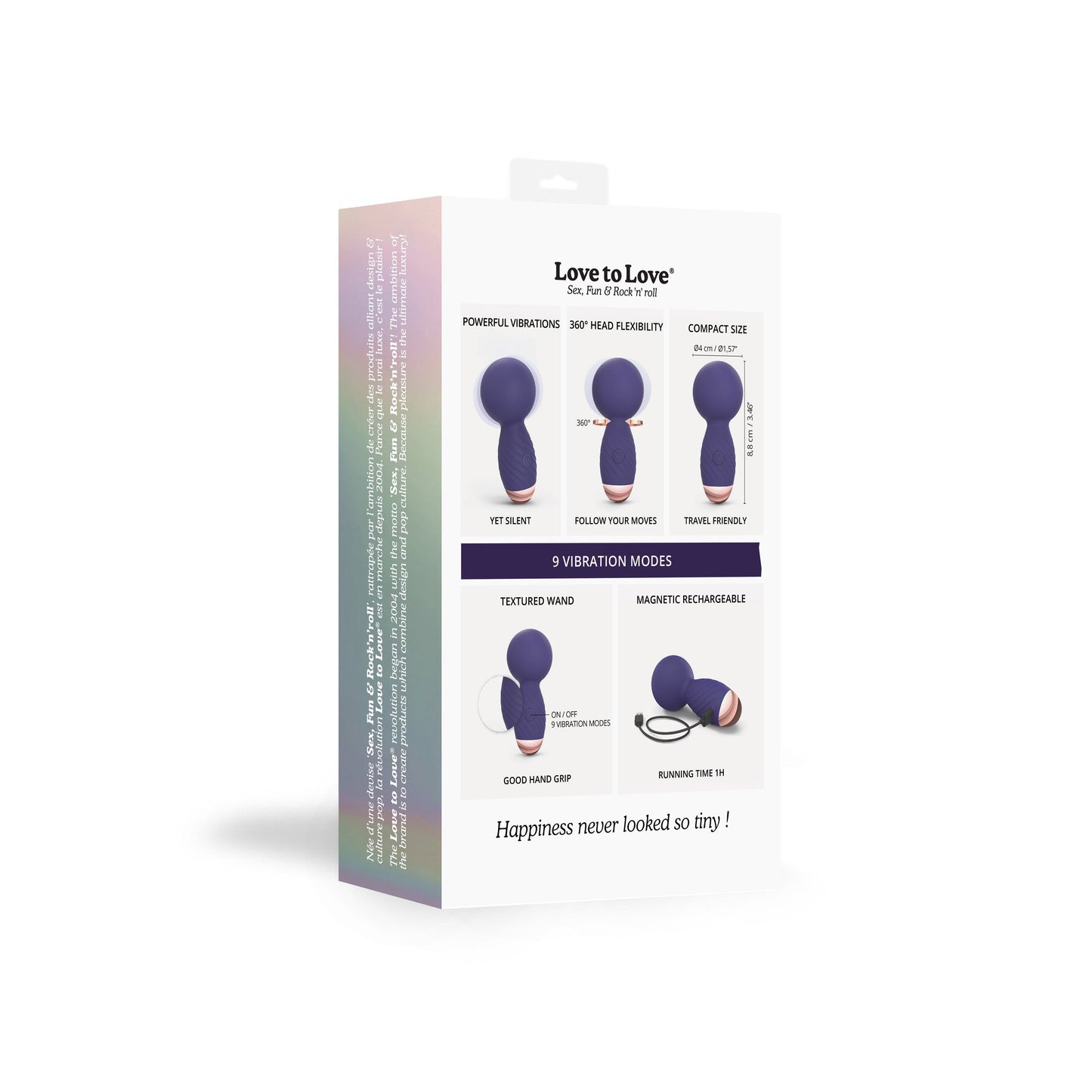 LOVE TO LOVE Vibrators ITSY BITSY - MIDNIGHT INDIGO