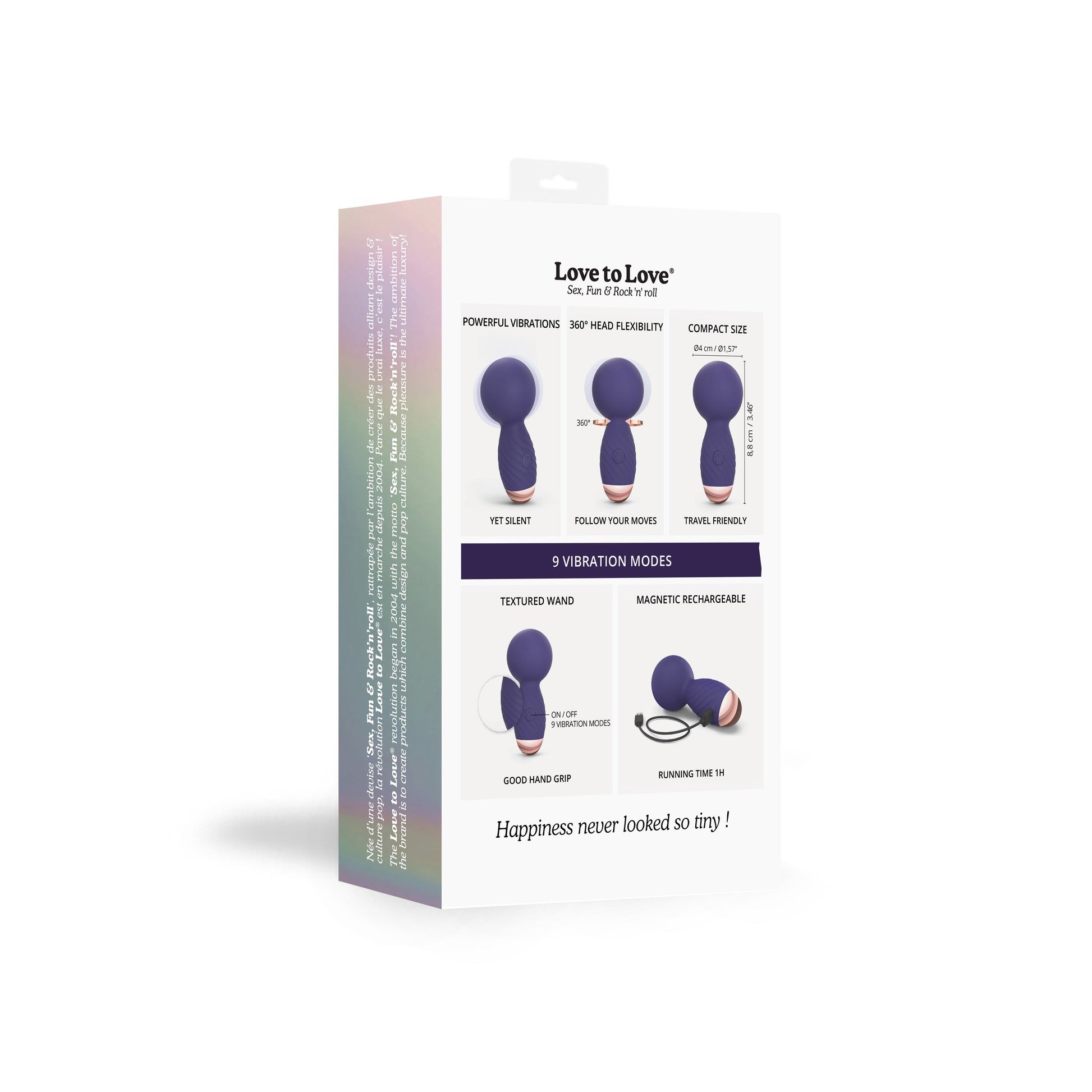 LOVE TO LOVE Vibrators ITSY BITSY - MIDNIGHT INDIGO