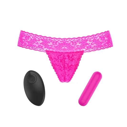 LOVE TO LOVE Vibrators SECRET PANTY 2 - NEON PINK