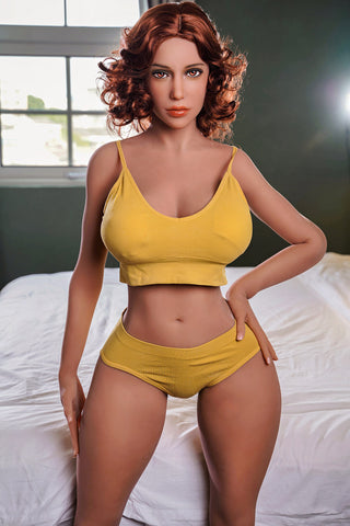 Madeleine 153cm (E-Cup) Redhead TPE Sex Doll - Doll's Castle (EU Stock)