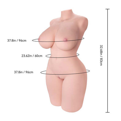 Monroe 2.0 94cm Fair BBW Sex Doll - Tantaly (CA Stock)