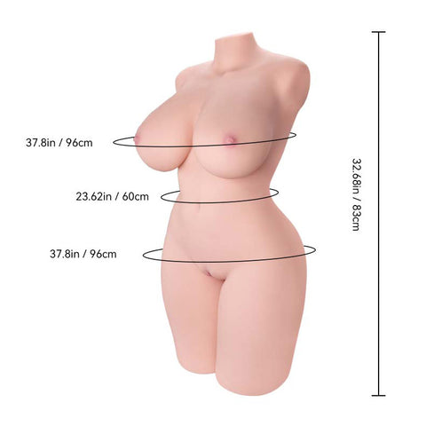 Monroe 2.0 94cm Fair BBW Sex Doll - Tantaly (CA Stock)