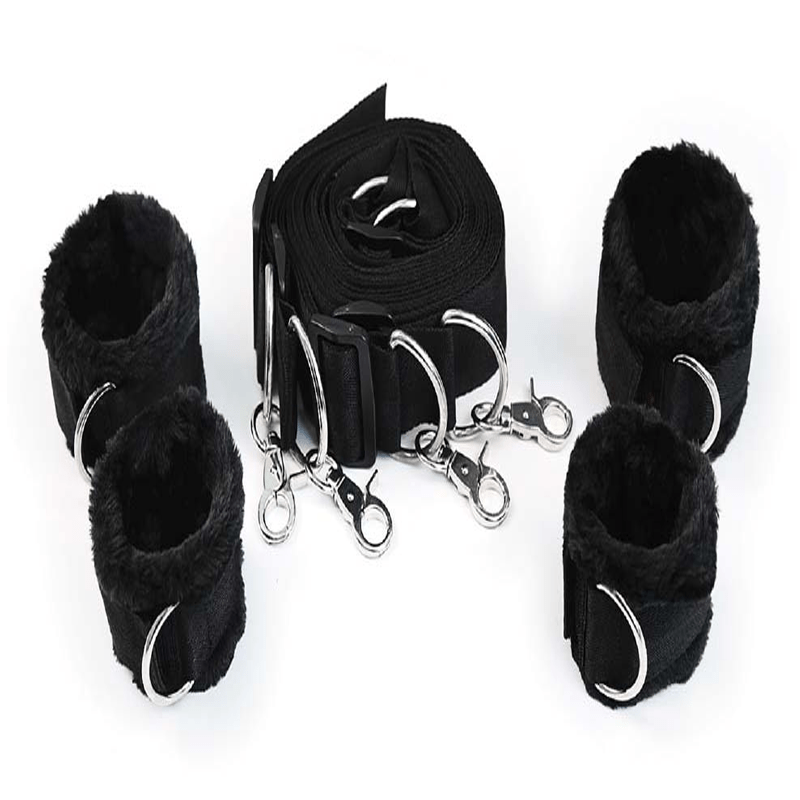 NOBÜ BDSM BR1 UNDER THE BED RESTRAI - BLACK