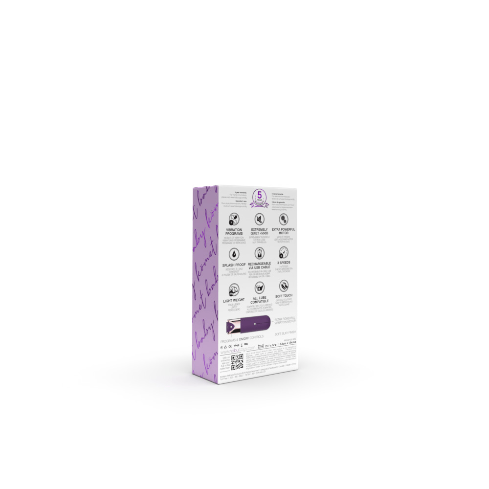 NOBÜ Vibrators KOMET BABY - PURPLE