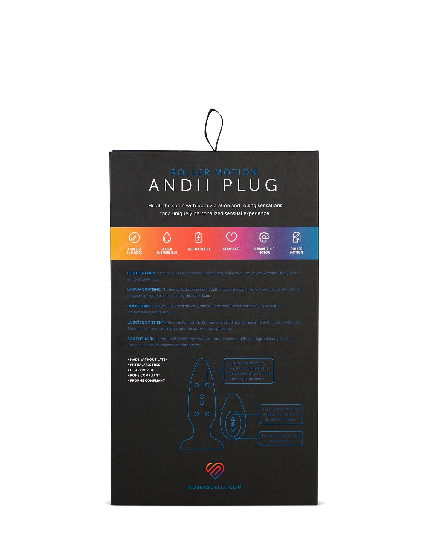 Nu Sensuelle Other ANDII PLUG - NAVY BLUE