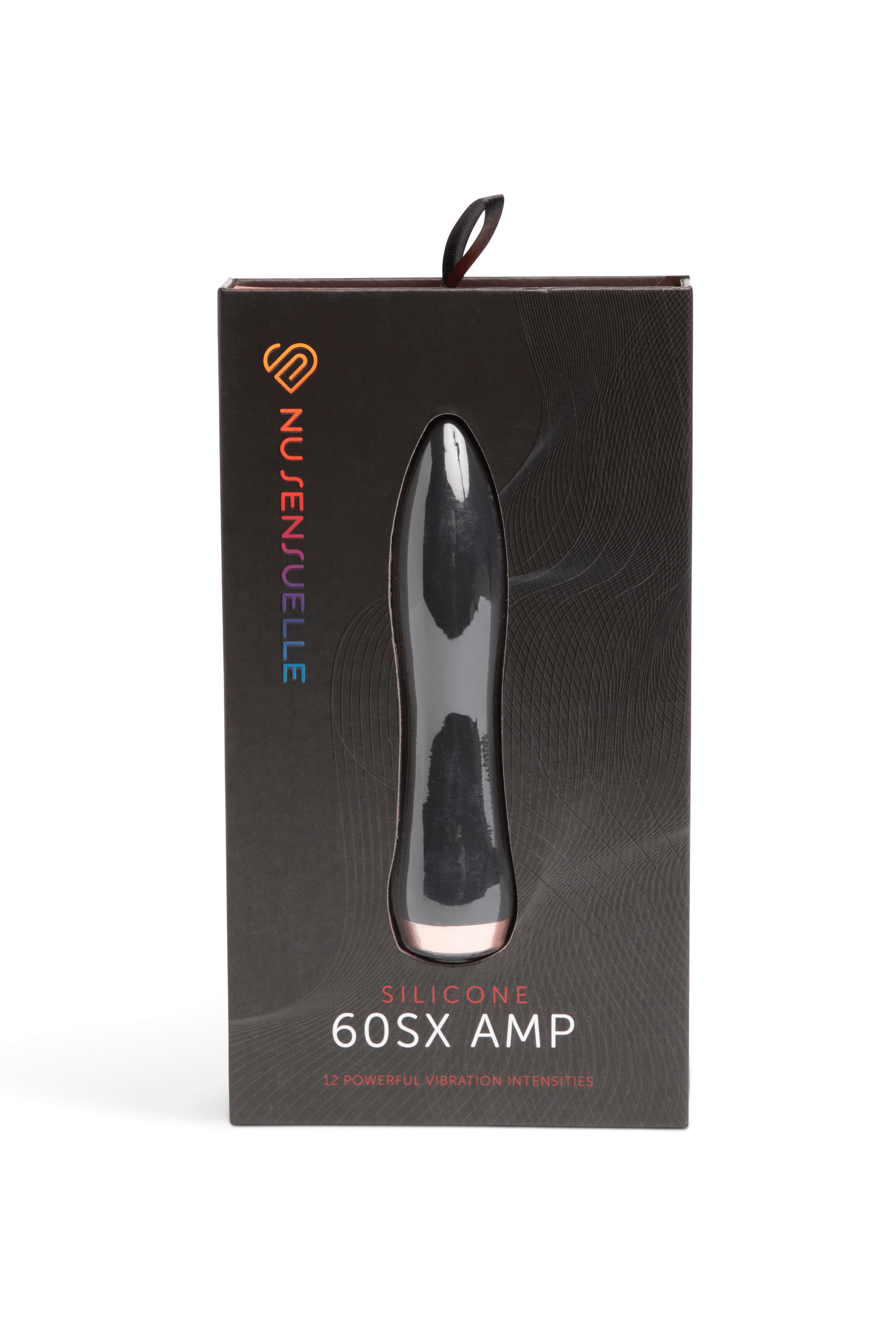 Nu Sensuelle Vibrators 60SX AMP SILICONE BULLET - BLACK