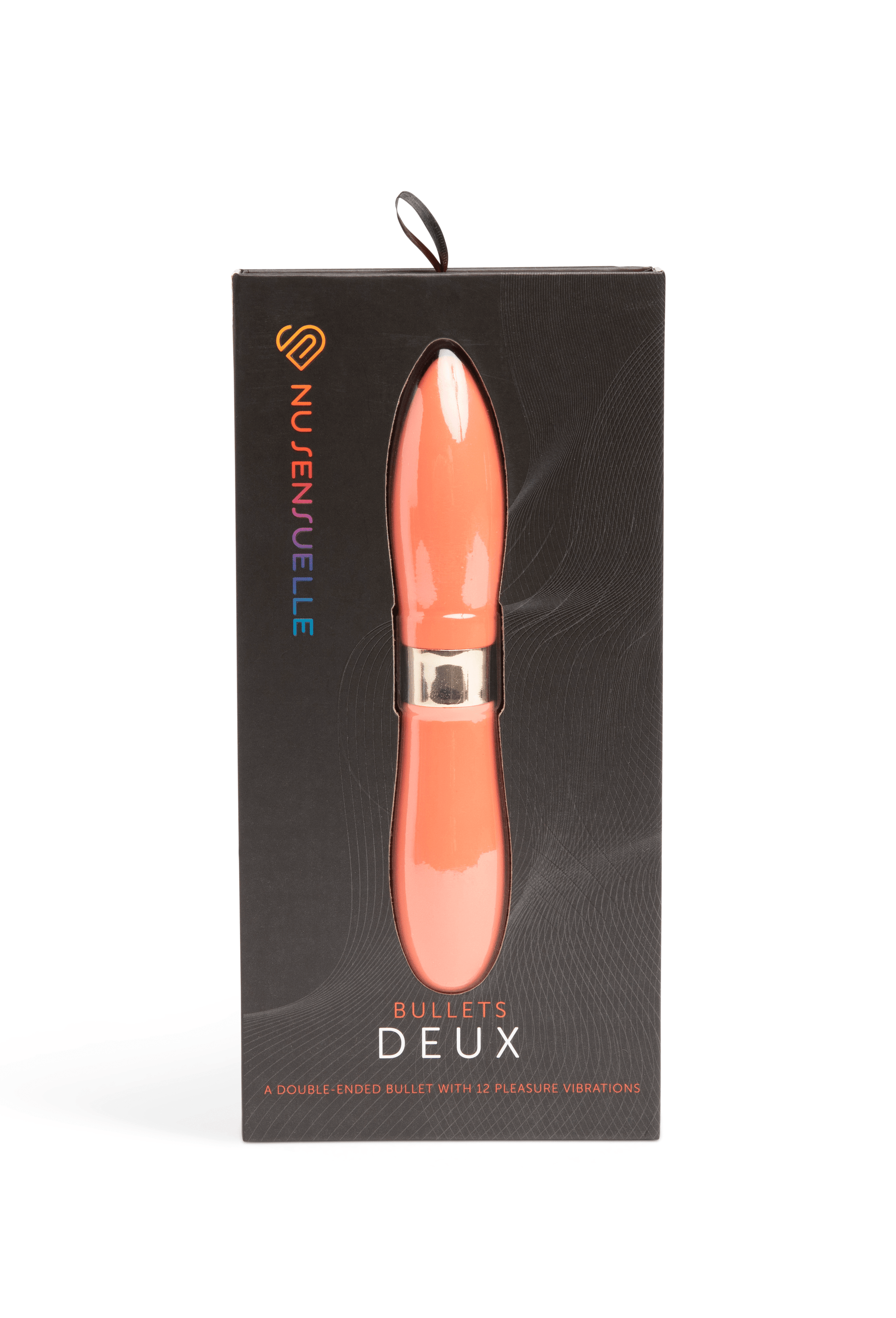 Nu Sensuelle Vibrators DOUBLE ENDED DEUX BULLET - CORAL