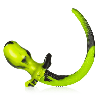 OXBALLS Anal Toys BEAGLE, puppy tail buttplug, ACID SWIRL, Medium