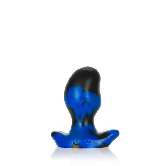 OXBALLS Anal Toys ERGO, buttplug - BLACK POLICE BLUE SWIRL - SMALL