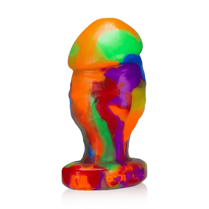 OXBALLS Anal Toys HONCHO-1, buttplug, RAINBOW, Small