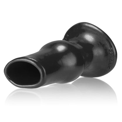 OXBALLS Anal Toys PIGHOLE DEEP-1, hollow plug - BLACK - SMALL