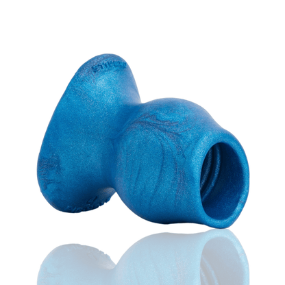 OXBALLS Anal Toys PIGHOLE MORPH-4, hollow plug, BLUEBALLS, X-Large