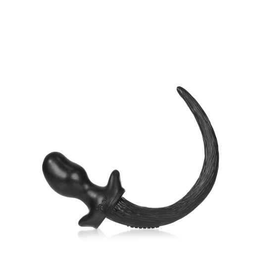 OXBALLS Anal Toys PUG puppy tail buttplug BLACK Small