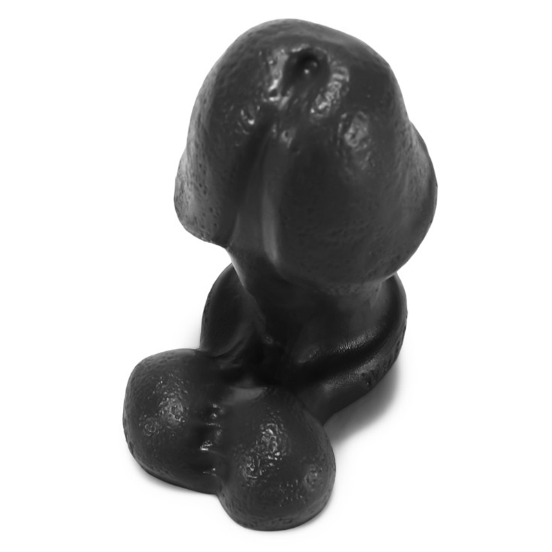 OXBALLS Anal Toys WRECKER, stumpy buttplug, BLACK