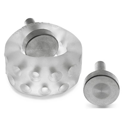 OXBALLS For Him AIRBALLS ELECTRO, air-lite ballstretcher, CLEAR ICE