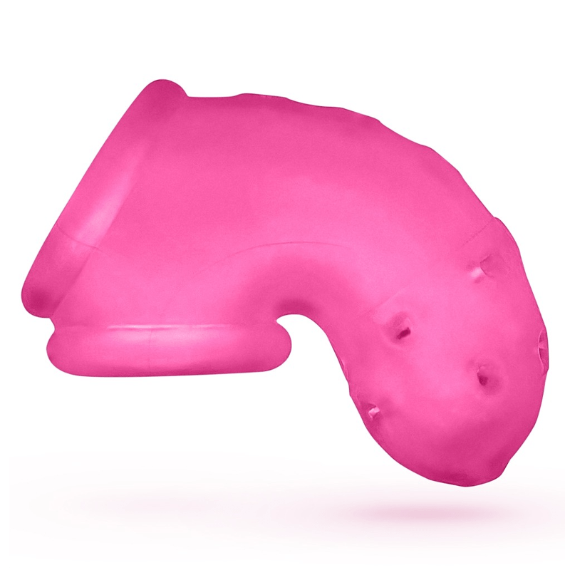 OXBALLS For Him AIRLOCK, air-lite vented chastity, PINK ICE