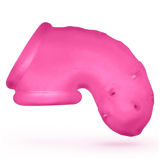 OXBALLS For Him AIRLOCK, air-lite vented chastity, PINK ICE