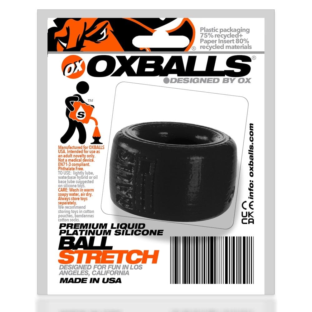 OXBALLS For Him BALLS-T, ballstretcher, BLACK