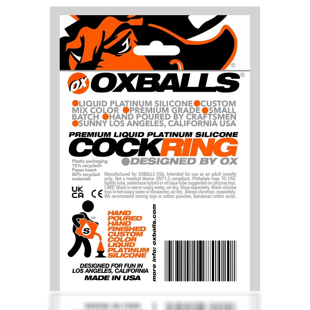 OXBALLS For Him COCK-T, cockring, BLACK