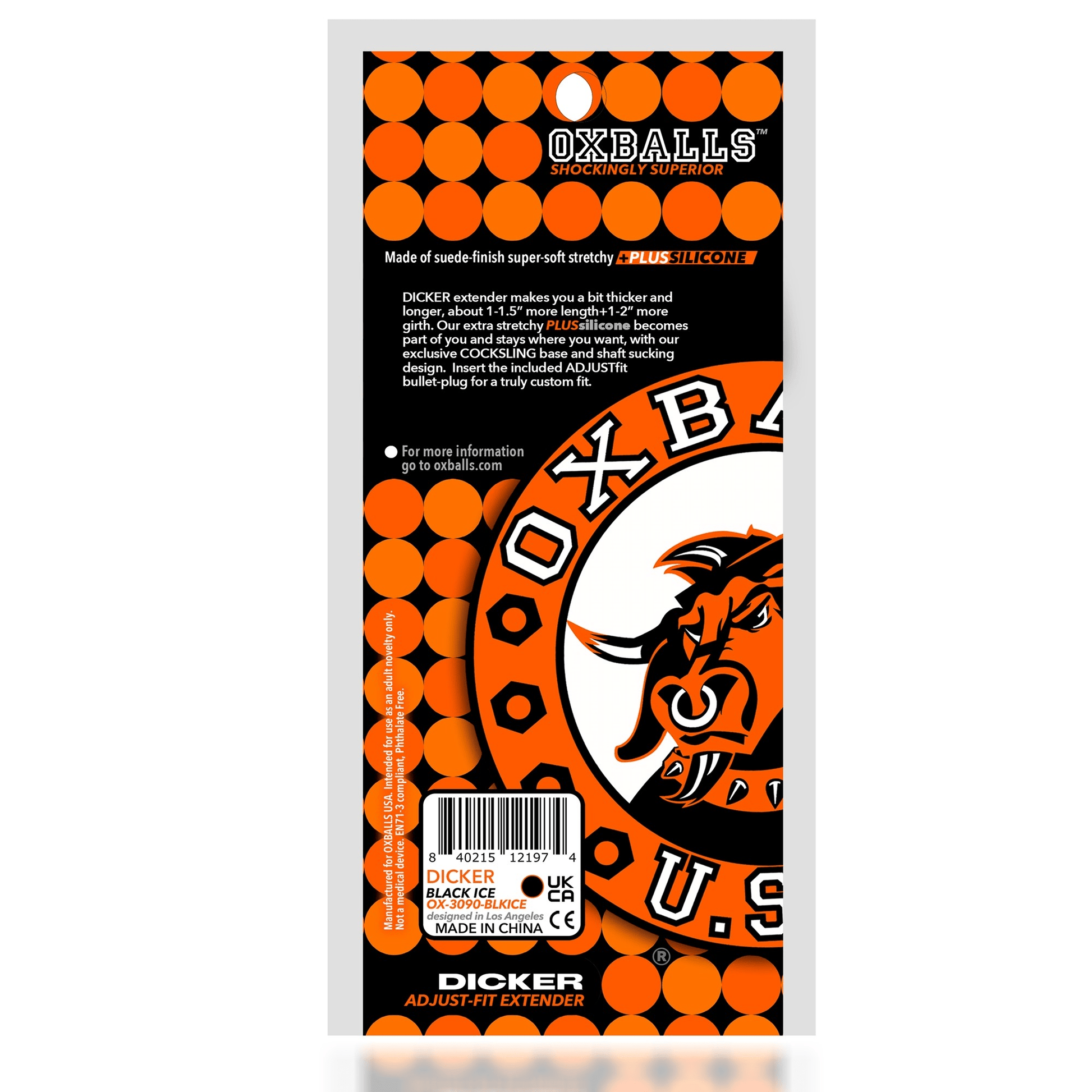 OXBALLS For Him DICKER cocksheath, CLR ICE